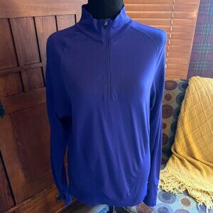 C9 by Champion Royal Blue Women's Half-Zip Pullover Size XL